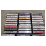 90 Various Cassettes Tapes. Loverboy, Earth wind and Fire, Billy Joel and More