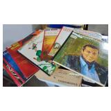 Box of Various Records. Rogers Williams, Steve Allen, El Mailine, Plus More