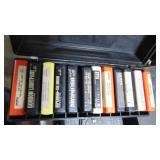 Lot of Various 8 Tracks and Holders. Styx