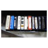 Lot of Various 8 Tracks and Holders. Styx