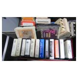 Lot of Various 8 Tracks and Holders. Styx