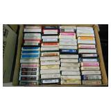 Lot of Various 8 Tracks, VHS-Pokemon. Dolly Parton, Chicago, Bob Dillian, Neil Diamond, Plus More