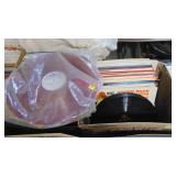 Box of Various Records. Movie Records, Plus More