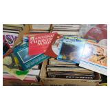 Box of Various Records. Christmas, Andy Williams, Plus More