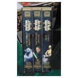 3- VHS Sets. Star Wars, World at War