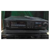 Onkyo DX-C311 6-Disc Charger and Quartz TX17 Synthesizer Turner Amplifier