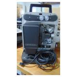 Bell & Howell Projector 346A, 8mm Movie Editor and Sylvania Sun Gun