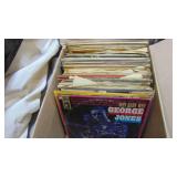 Lot of Various Records. George Jones, Johny Cash, Merle Haggard, Dolly Parton, Plus More