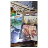 Box of Various Records. Bay City Rollers, Buck Owens, Johny Paycheck, Charley Pride, Plus More