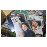 Box of Various Records. Kenndy Rogers, Barbra Streisand, Roy Clark, Mac Davis, Plus More