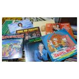 Box of Various Records. Bobby Springfield, Bloopers, Plus More