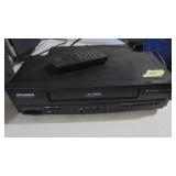 Sylvania 4 Head VCR 624OVD