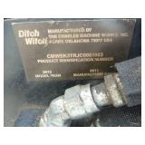 2012 Ditch Witch Trencher 36" Mini