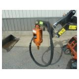 Skid Pro Hydraulic Post Auger