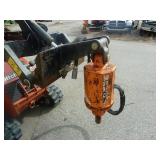 Skid Pro Hydraulic Post Auger
