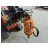 Skid Pro Hydraulic Post Auger