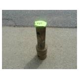 Mini Auger Adapter 12" x 2" Hex to 2 1/2" Round