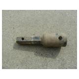 Mini Auger Adapter 12" x 2" Hex to 2 1/2" Round