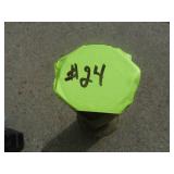 Mini Auger Adapter 12" x 2" Hex to 2 1/2" Round