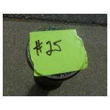 Mini Auger Adapter 12" x 2" HEX to 2 1/2" Round