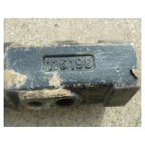 Mini Auger Adapter 12" x 2" HEX to 2 1/2" Round