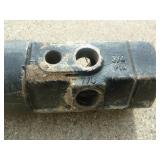 Mini Auger Adapter 12" x 2" HEX to 2 1/2" Round