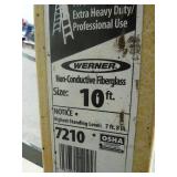 Werner Fiberglass Step Ladder 10