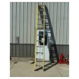 Werner Fiberglass Extension Ladder 24