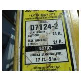 Werner Fiberglass Extension Ladder 24