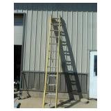 Werner Fiberglass Extension Ladder 24