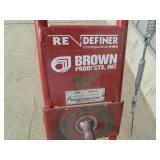 Brown Definer Low Voltage Wire Trencher