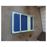 Folding Dolly Cart 24" x 36" Blue