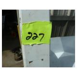 Steel Display Shelf White