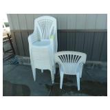 Party Chairs White