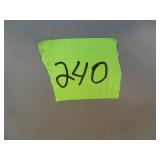 Steel Party Chairs Gray x 12