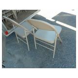 Steel Party Chairs Gray x 12