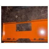 Wolverine Yitamotor 3/8" Skid Steer Mount Plate with 2" Removable Trailer Hitch Receiver
