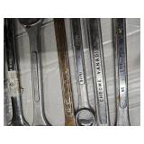 Lot of 7  huge wrenches ( USED)