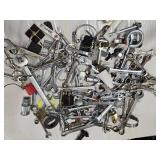 Lot of 25 wrenches, and other hand tools ( USED)