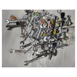 Lot of 27 wrenches, and other hand tools ( USED)