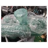 Lot of 4 dozens of reusable party soda cups with lids and straw hold (NEW)