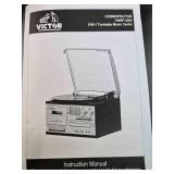 Victor Cosmopolitan 8-IN-1Turnable Music Center