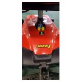 Jazzy Scooter/Wheelchair ( 27"W left to right arm rest, Seat is 20"W and 22"D): New