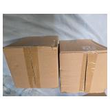 Lot of two Glass Storage Jars (New)