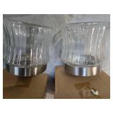 Lot of two Glass Storage Jars (New)