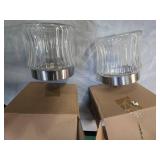 Lot of two Glass Storage Jars (New)