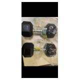 Lot of 40LB Ignite Hex Dumbbells