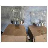 Lot of two Glass Storage Jars (New)