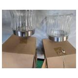 Lot of two Glass Storage Jars (New)