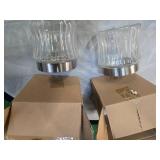 Lot of two Glass Storage Jars (New)